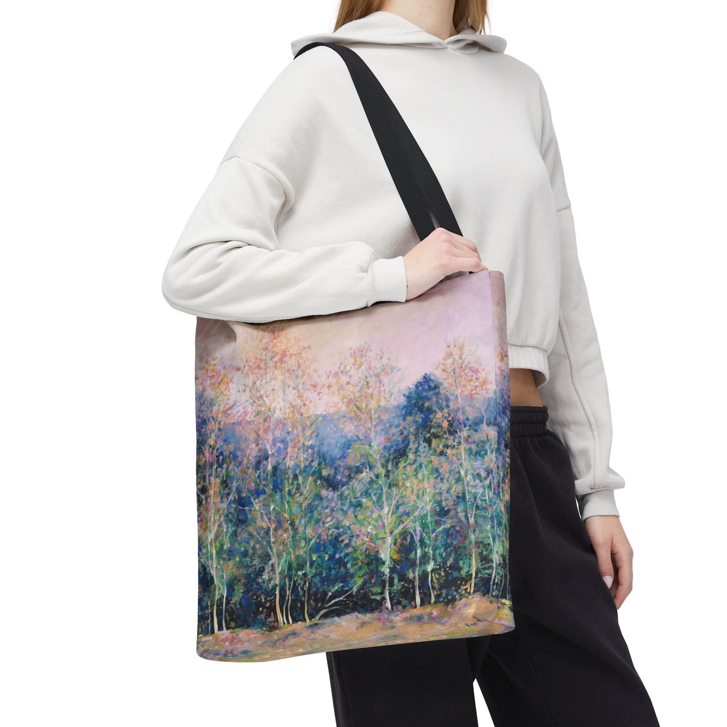 Symphony of Trees Canvas Tote Bag - Leslie Karpinski