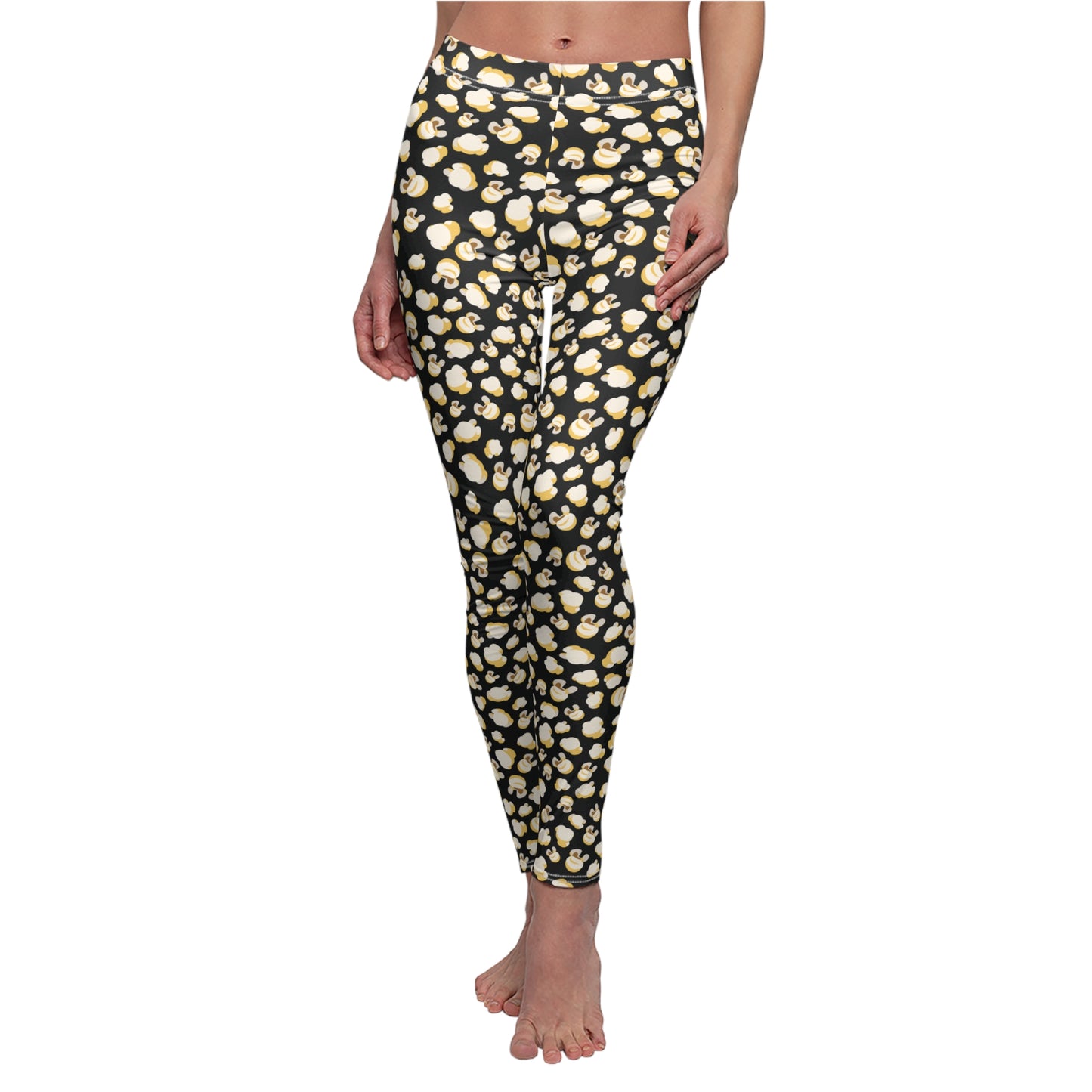 Popcorn Womens Leggings Yoga Pants - Saiko Studio