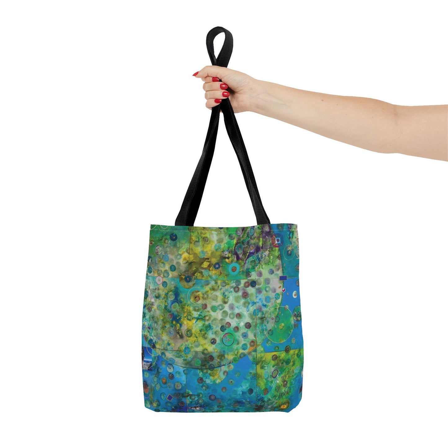 Earth Art Tote Bag Canvas Shopping Bag - Leslie Karpinski