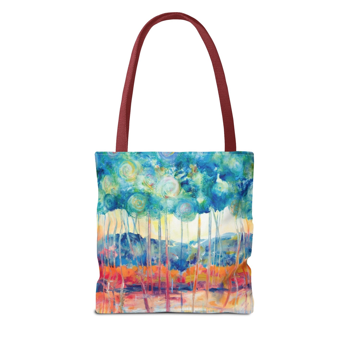 Canopy At Sunset Canvas Tote Bag - Leslie Karpinski