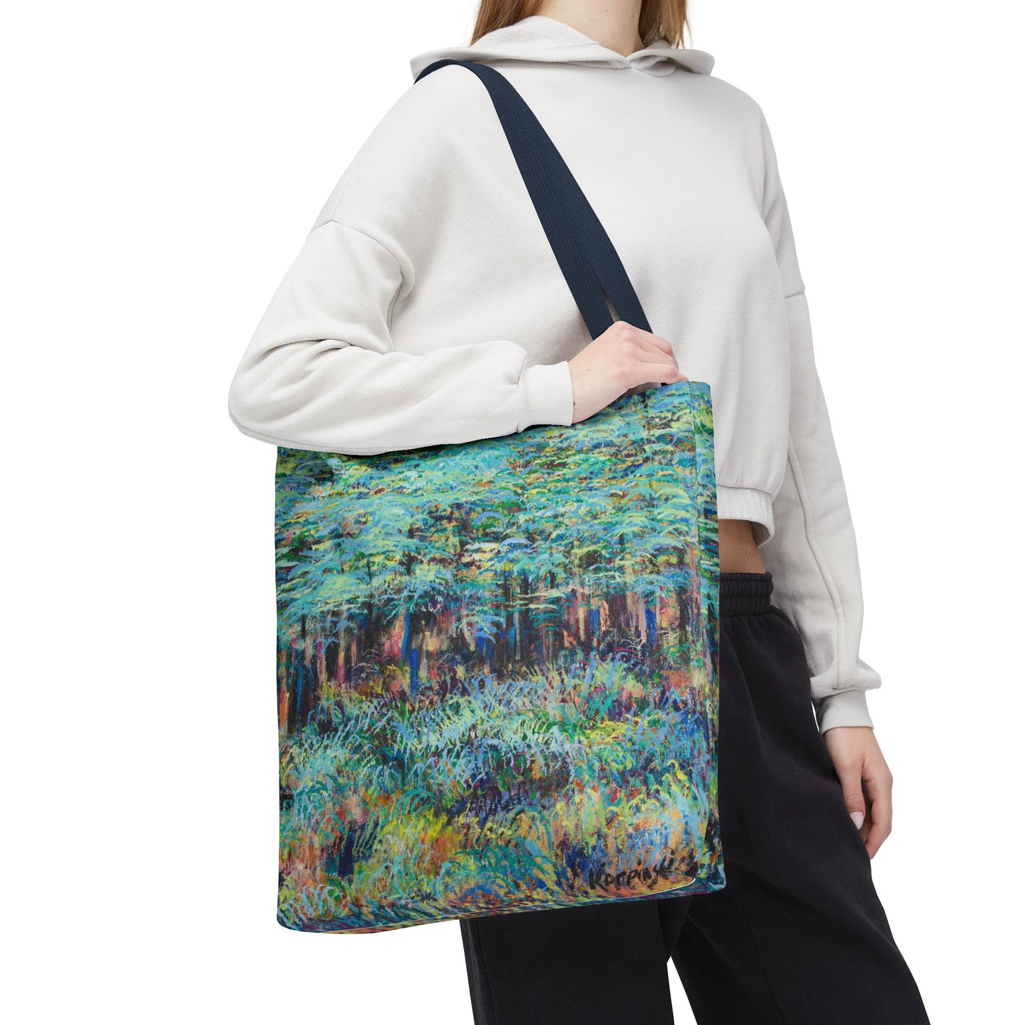 Sunrise on the Blue Ridge Canvas Tote Bag - Leslie Karpinski
