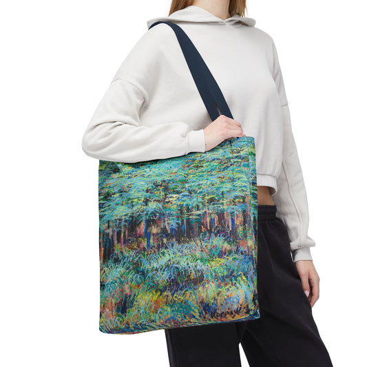 Sunrise on the Blue Ridge Canvas Tote Bag - Leslie Karpinski