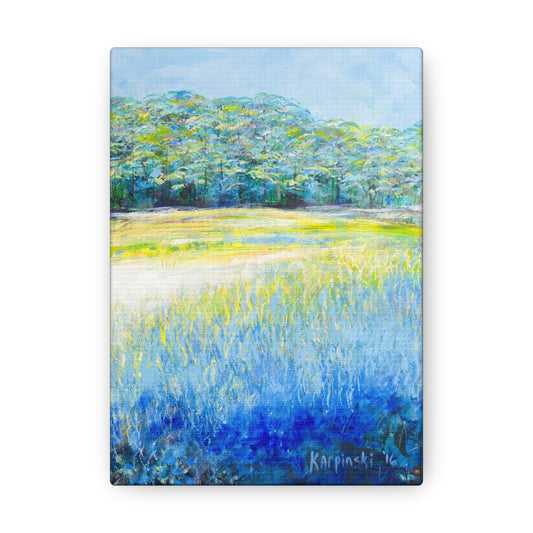 Landscape Canvas Wall Art Nature Scene Artwork - Myrtle Grove by Leslie Karpinksi