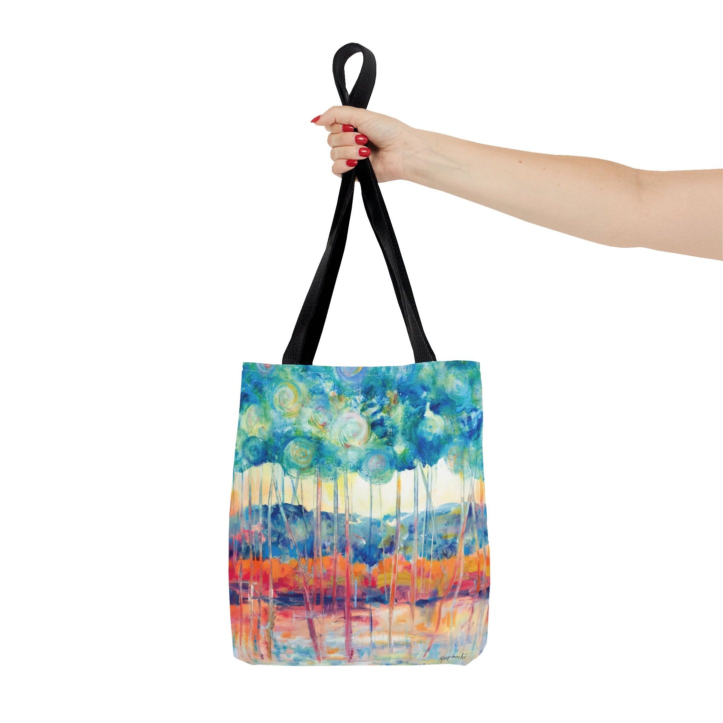 Canopy At Sunset Canvas Tote Bag - Leslie Karpinski