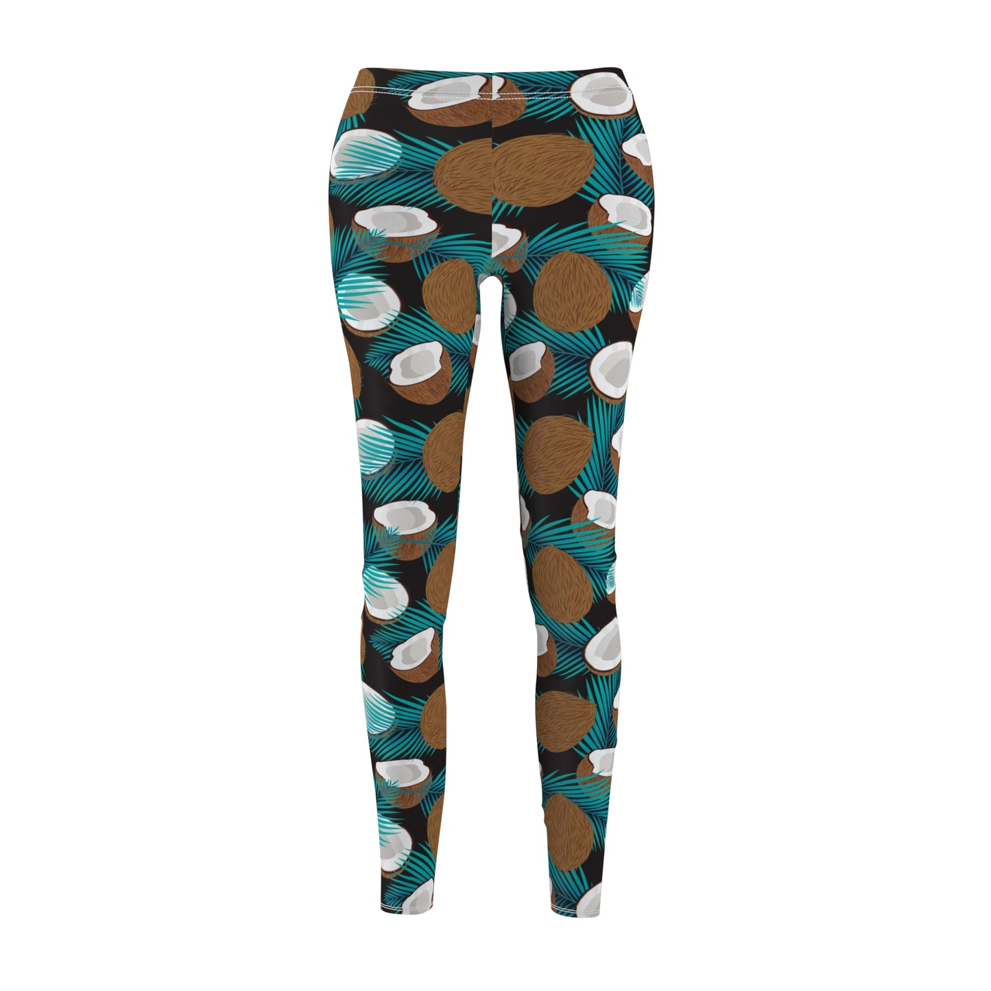 Coconut Fruit Womens Leggings Yoga Pants - Saiko Studio