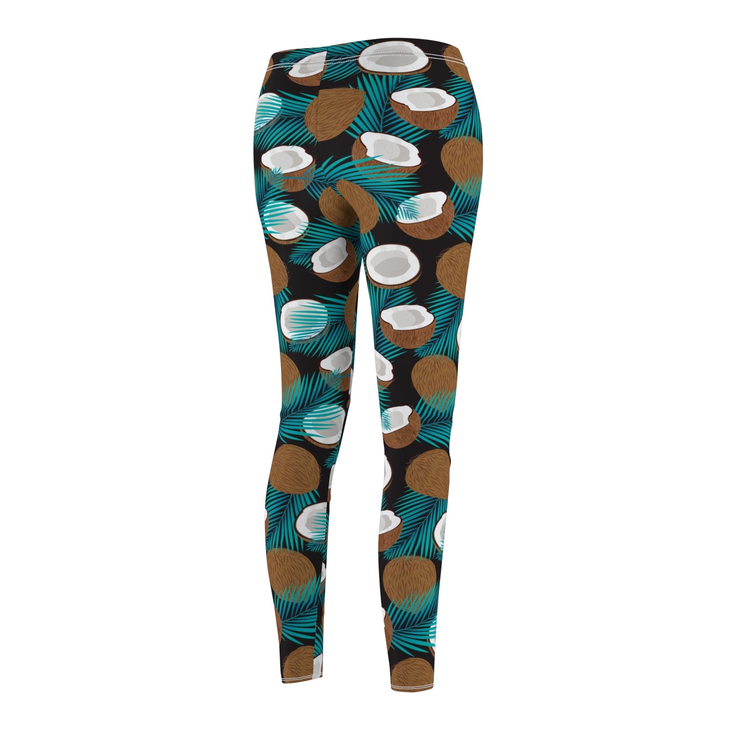 Coconut Fruit Womens Leggings Yoga Pants - Saiko Studio