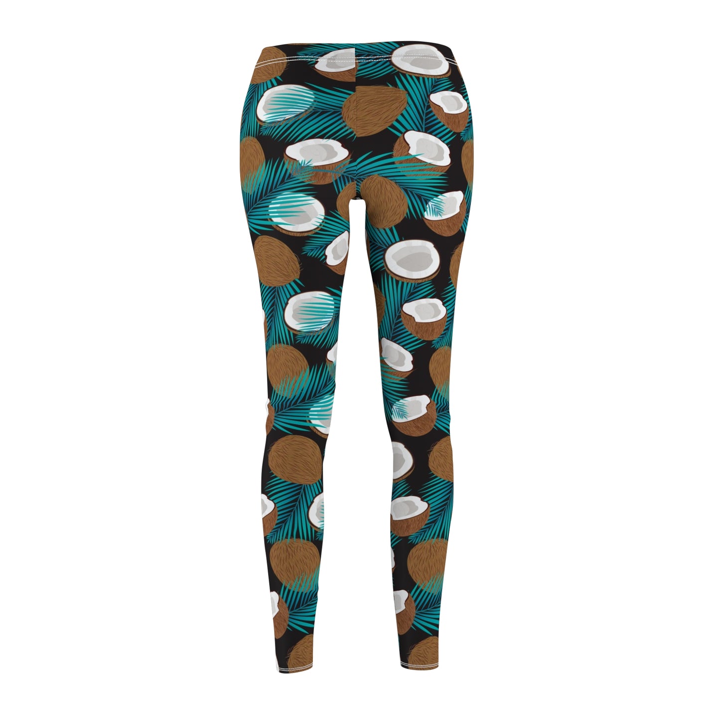 Coconut Fruit Womens Leggings Yoga Pants - Saiko Studio