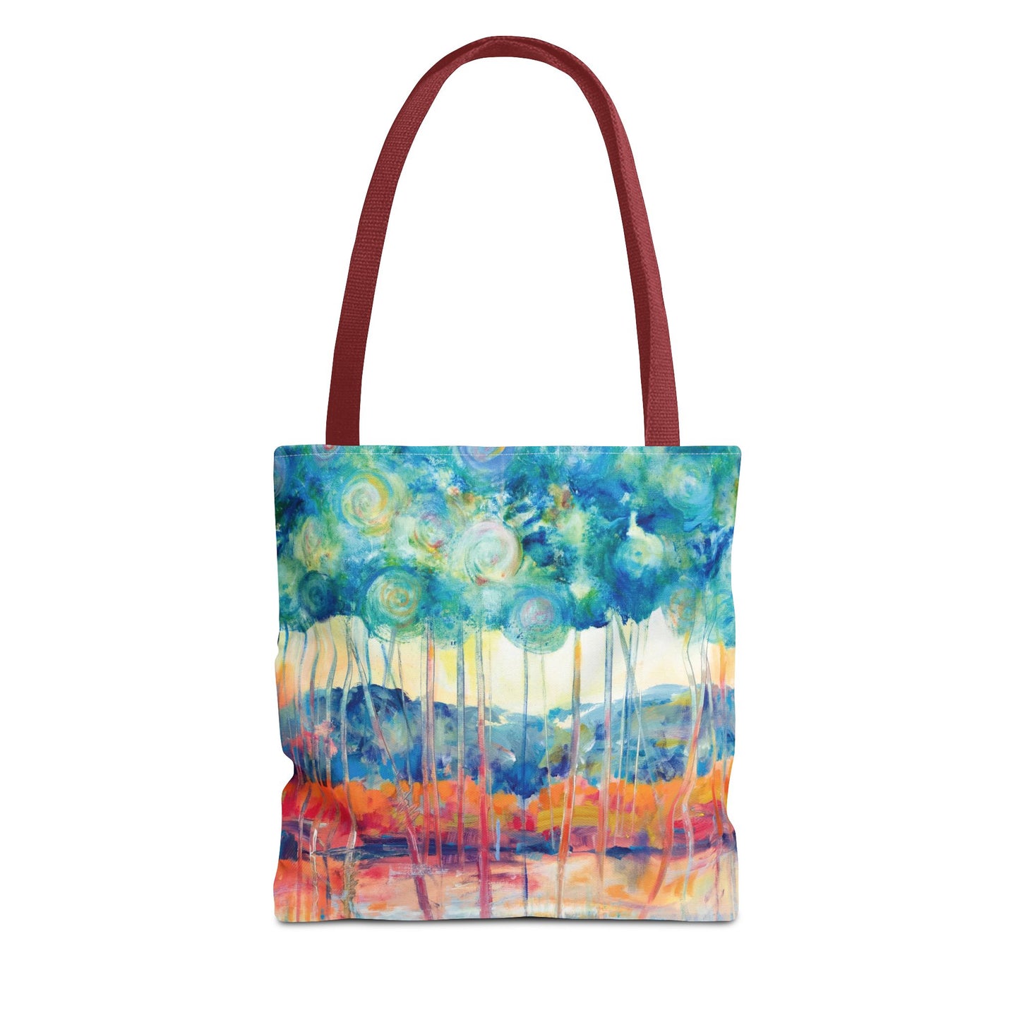 Canopy At Sunset Canvas Tote Bag - Leslie Karpinski