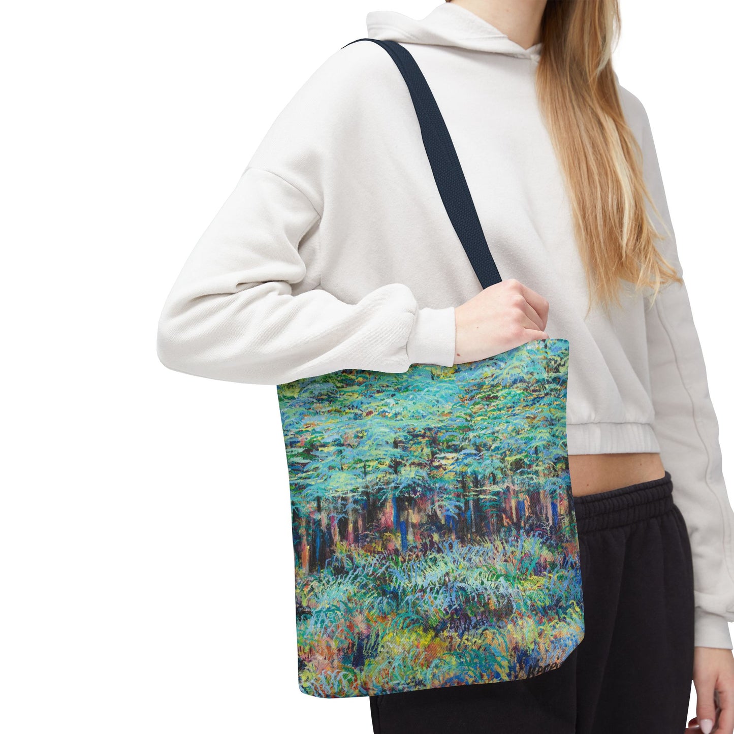 Sunrise on the Blue Ridge Canvas Tote Bag - Leslie Karpinski