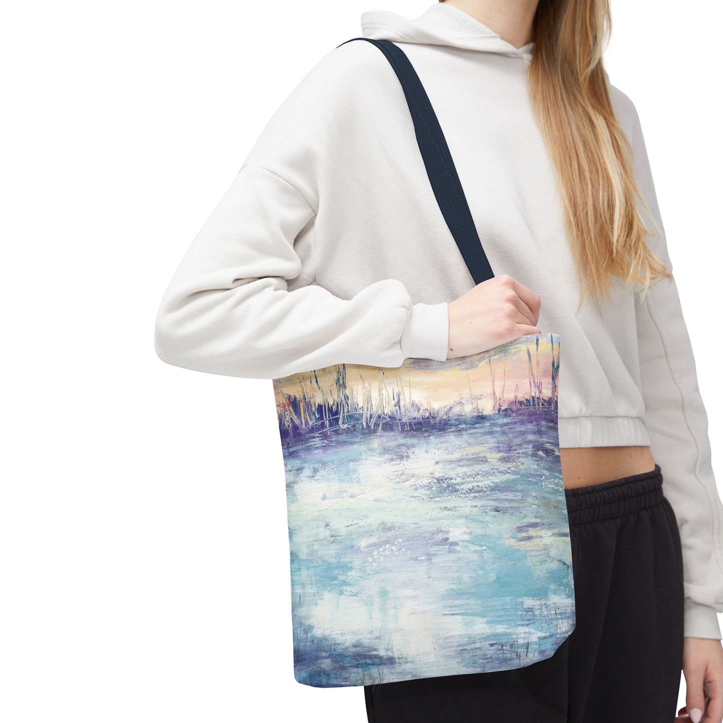 Flow of Life Art Tote Bag - Leslie Karpinski
