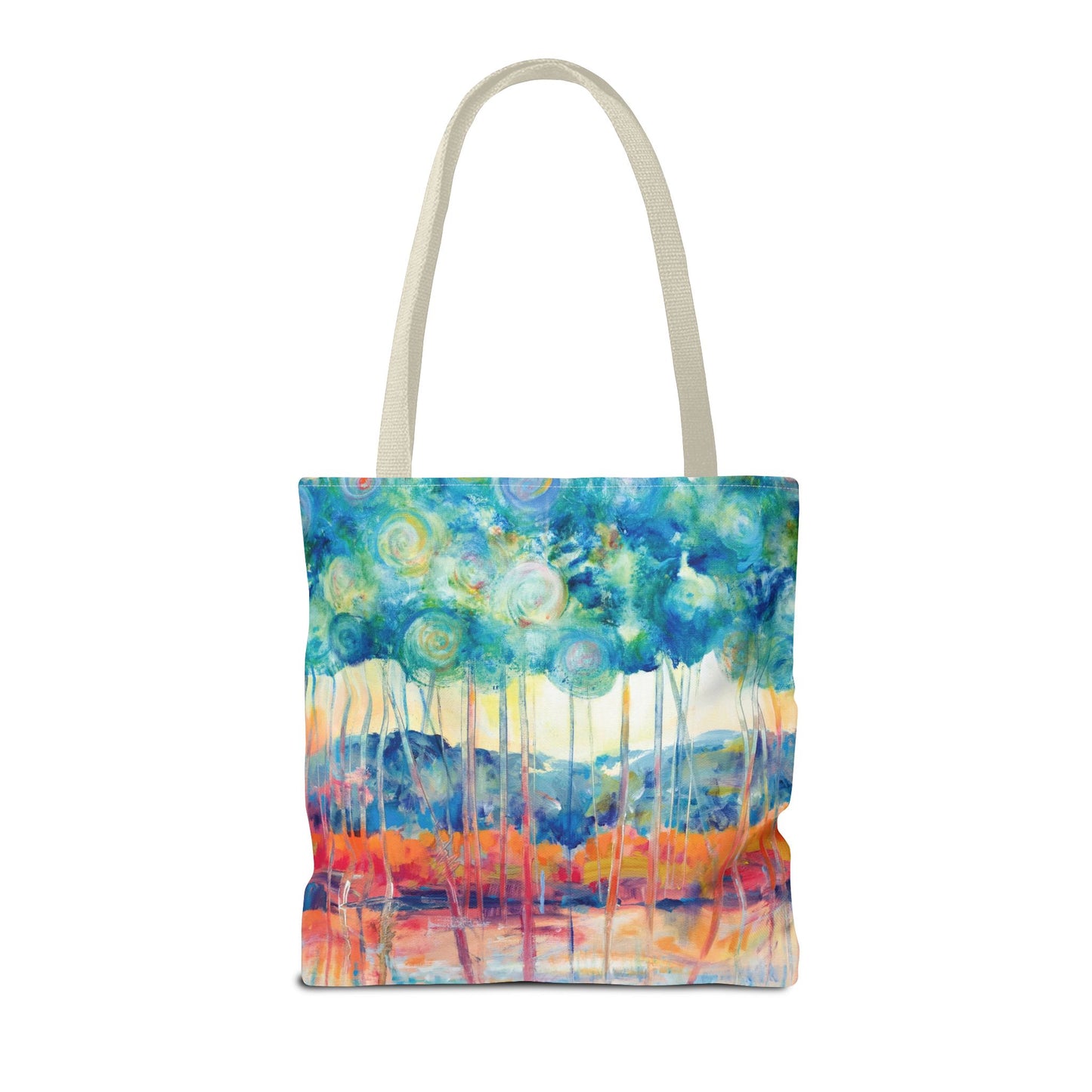 Canopy At Sunset Canvas Tote Bag - Leslie Karpinski