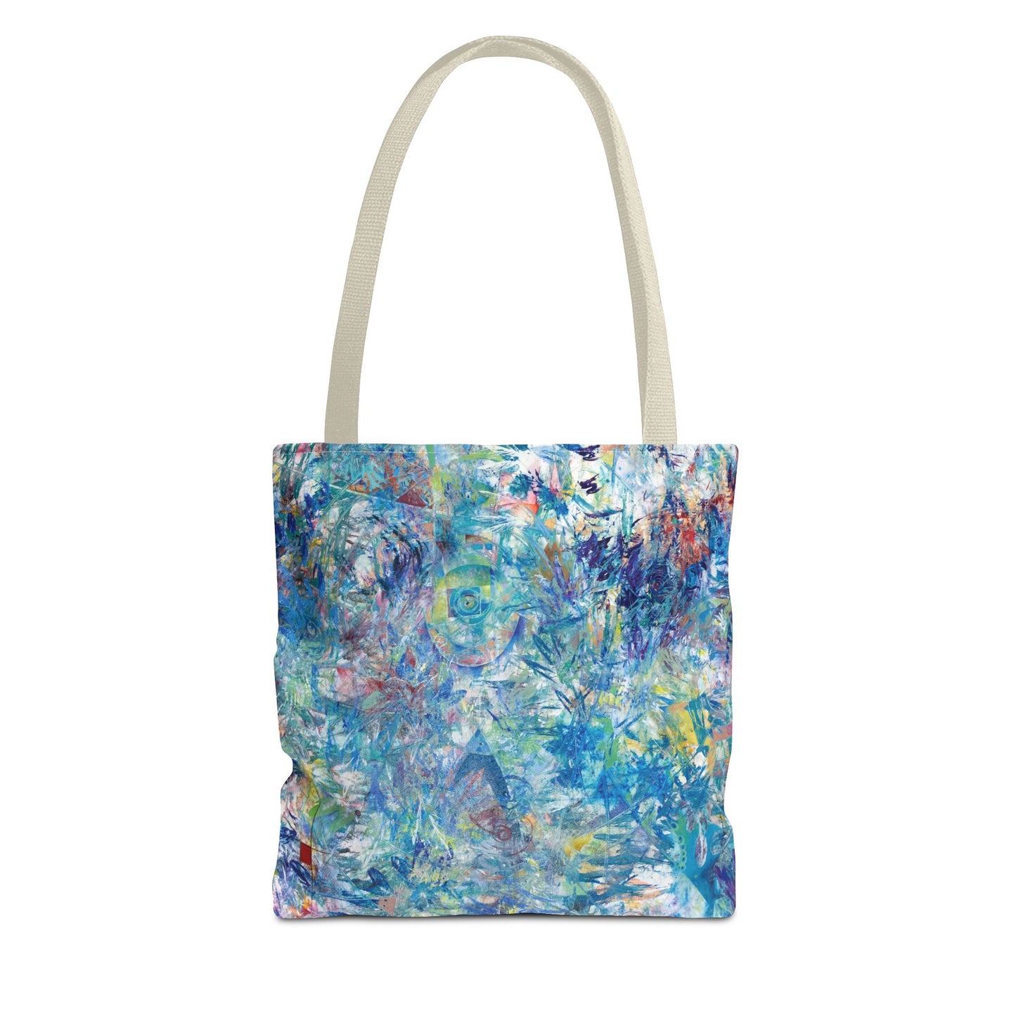 Ascension Abstract Art Canvas Tote Bag - Leslie Karpinski