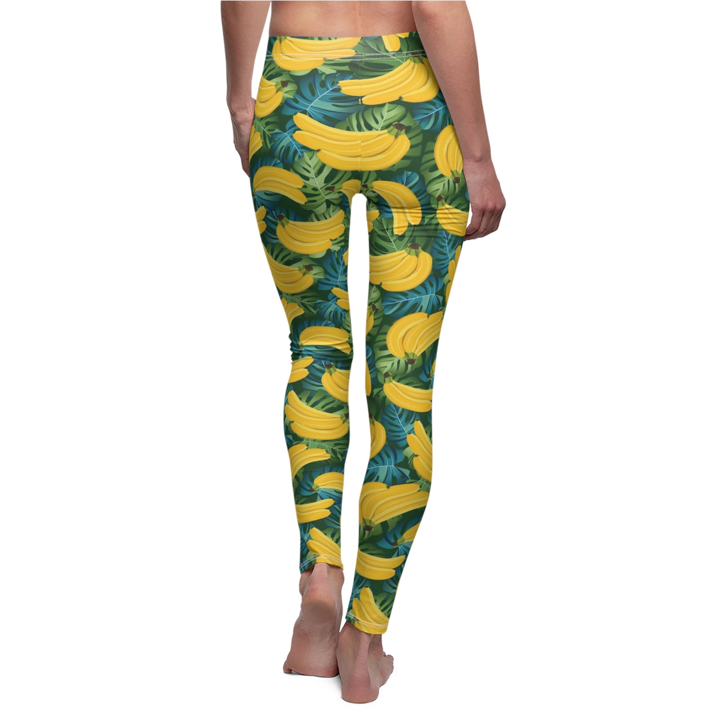 Banana Womens Leggings Yoga Pants - Saiko Studio