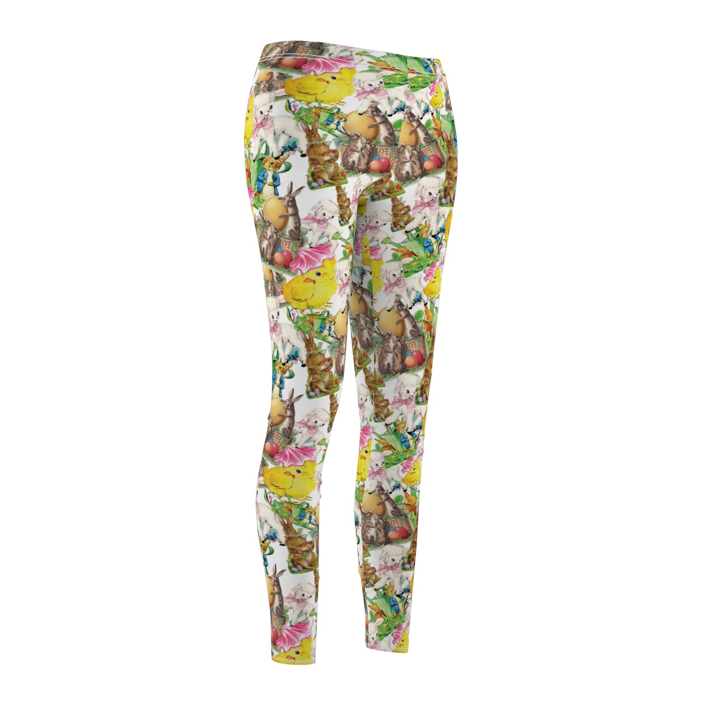 Vintage Easter Images Womens Leggings - Saiko Studio