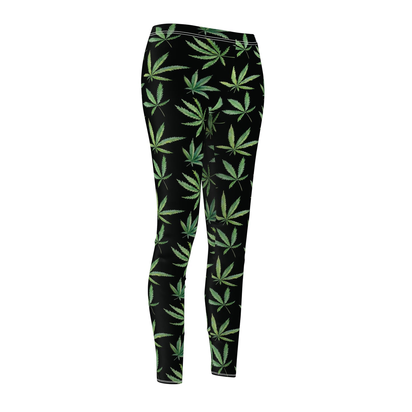 Marijuana Pot Leaf Women Leggings Yoga Pants - Saiko Studio