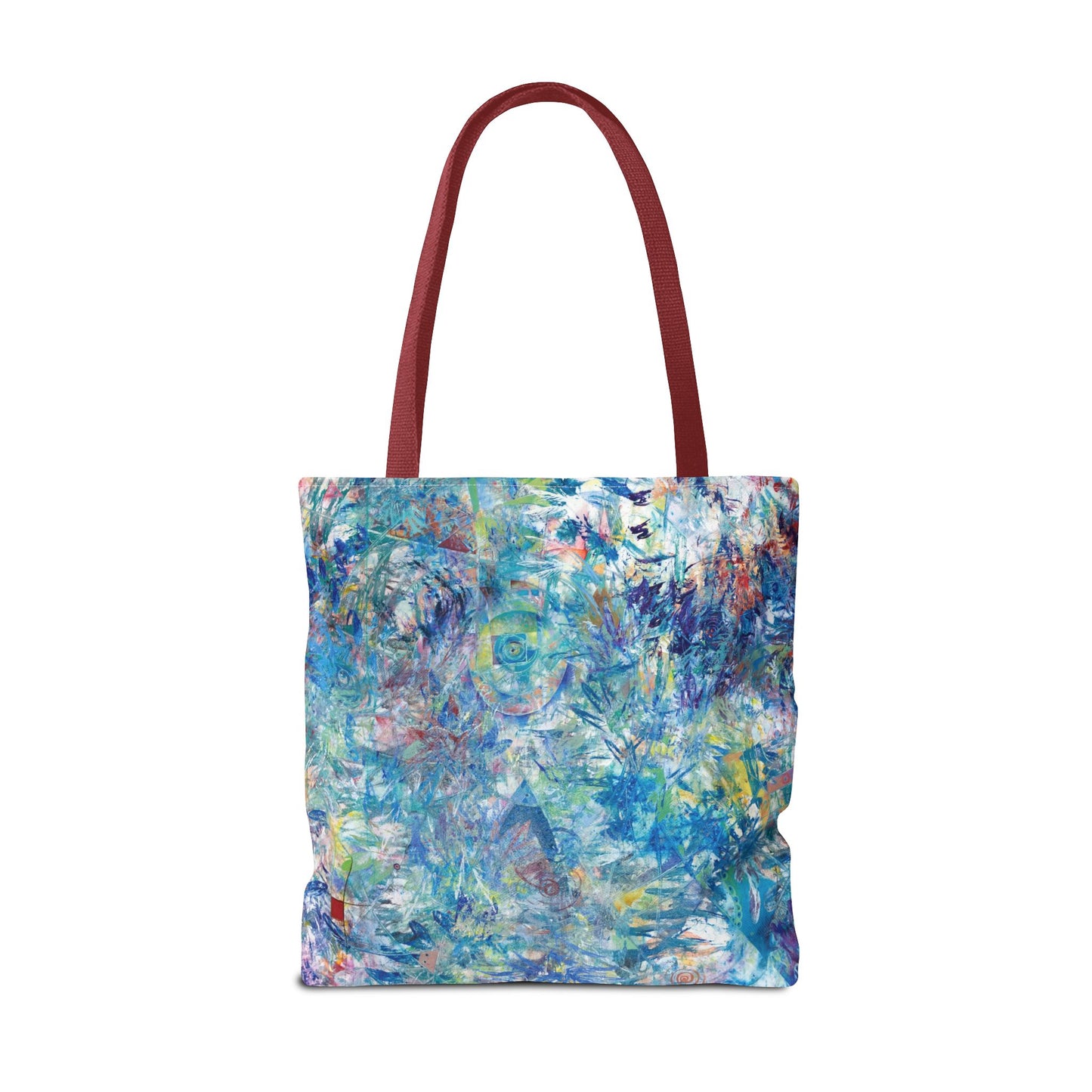 Ascension Abstract Art Canvas Tote Bag - Leslie Karpinski