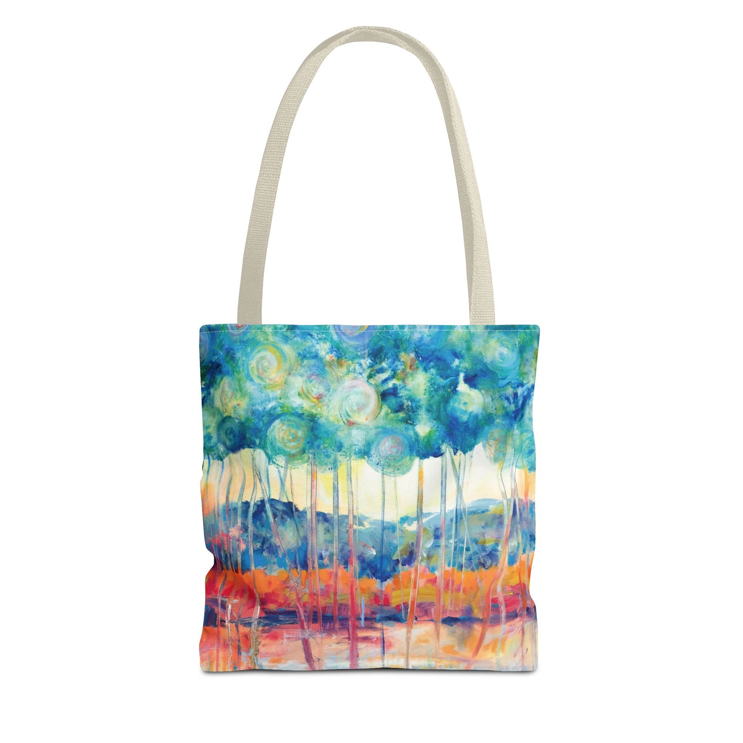 Canopy At Sunset Canvas Tote Bag - Leslie Karpinski