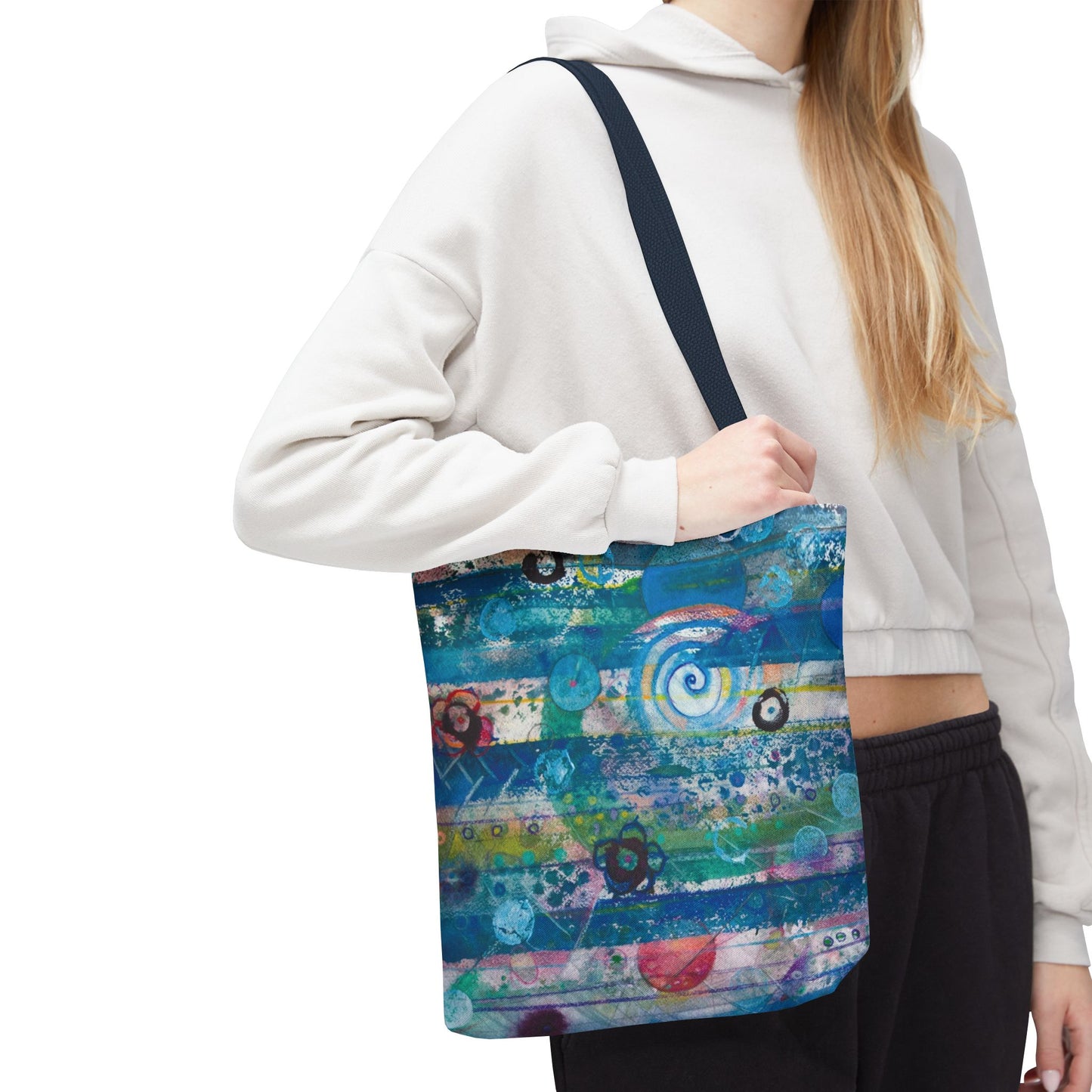 Dreaming Trees Abstract Art Tote Bag - Leslie Karpinski