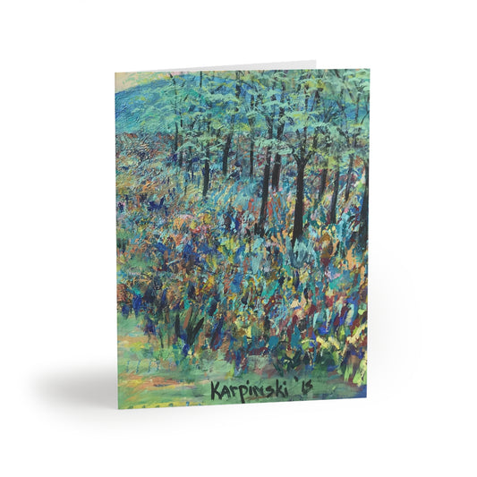 Valle Crucis Landscape Art Artist Nature Greeting Card Multi Pack - Leslie Karpinski