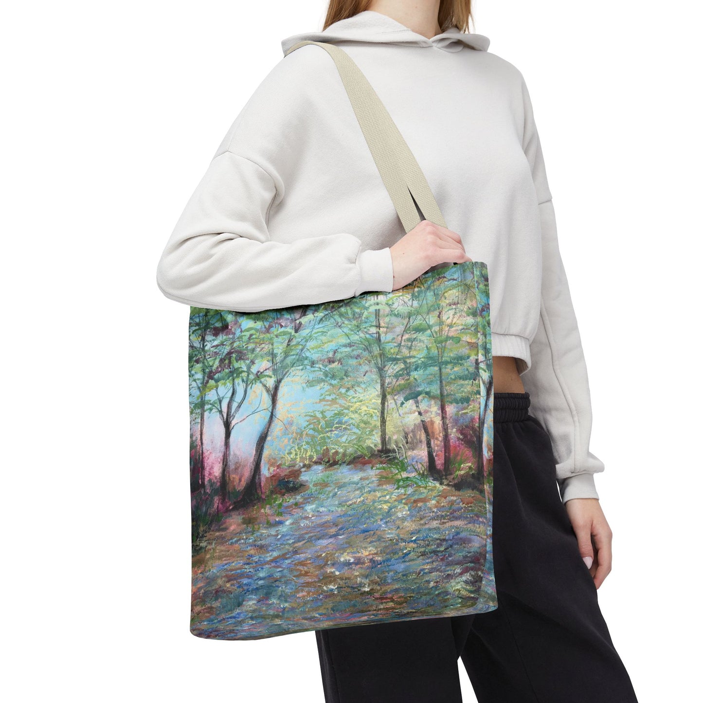 St Francis Landscape Art Tote Bag - Leslie Karpinski
