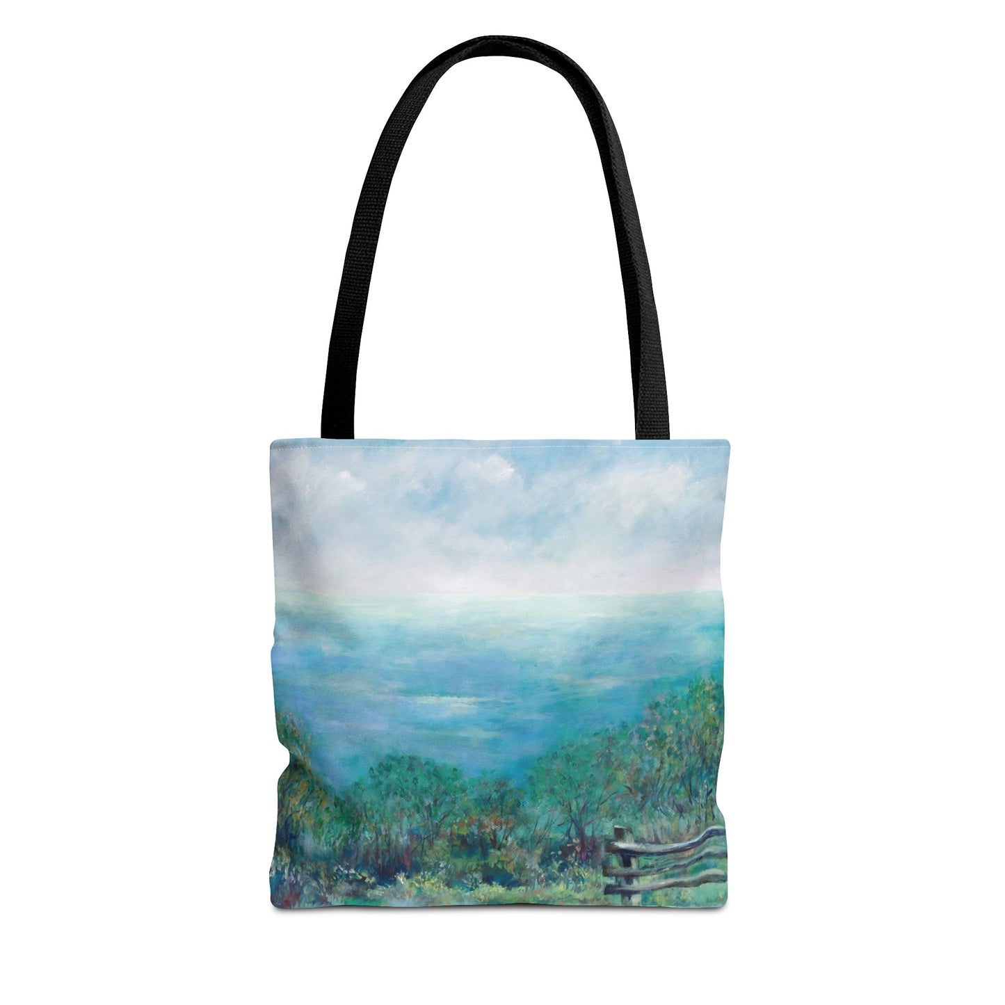 Roaring Gap Mountain Art Tote Bag - Leslie Karpinski
