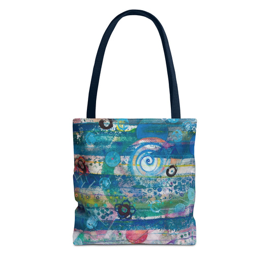 Dreaming Trees Abstract Art Tote Bag - Leslie Karpinski