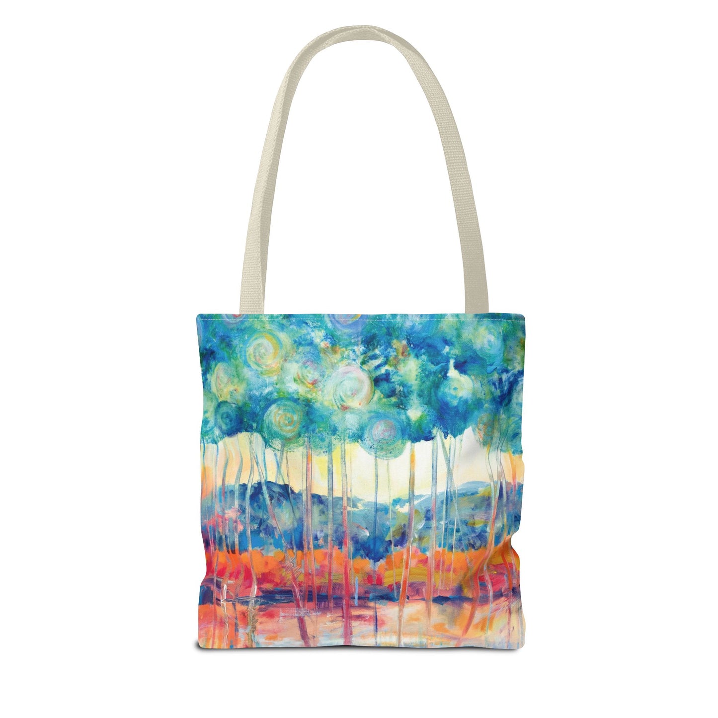 Canopy At Sunset Canvas Tote Bag - Leslie Karpinski