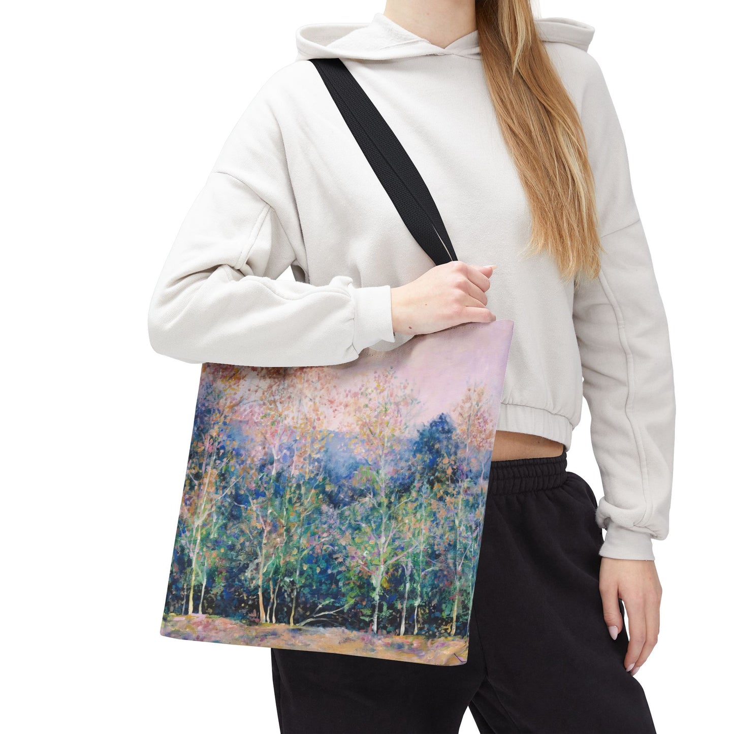 Symphony of Trees Canvas Tote Bag - Leslie Karpinski