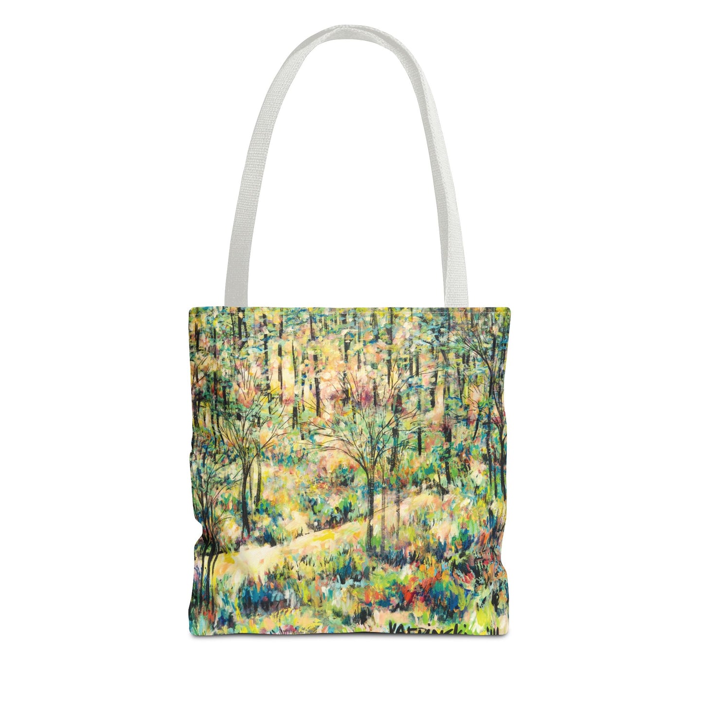 Reynolda Gardens 1 Landscape Art Tote Bag - Leslie Karpinski