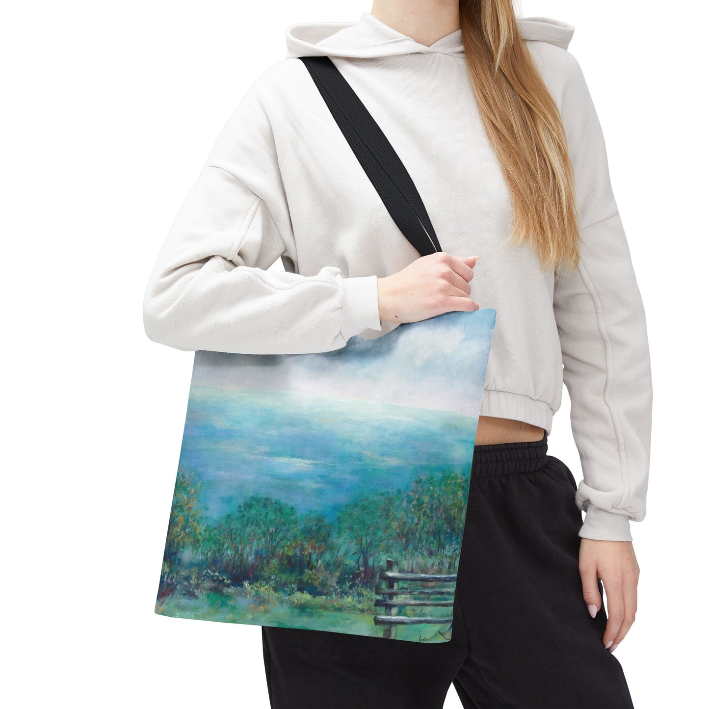 Roaring Gap Mountain Art Tote Bag - Leslie Karpinski