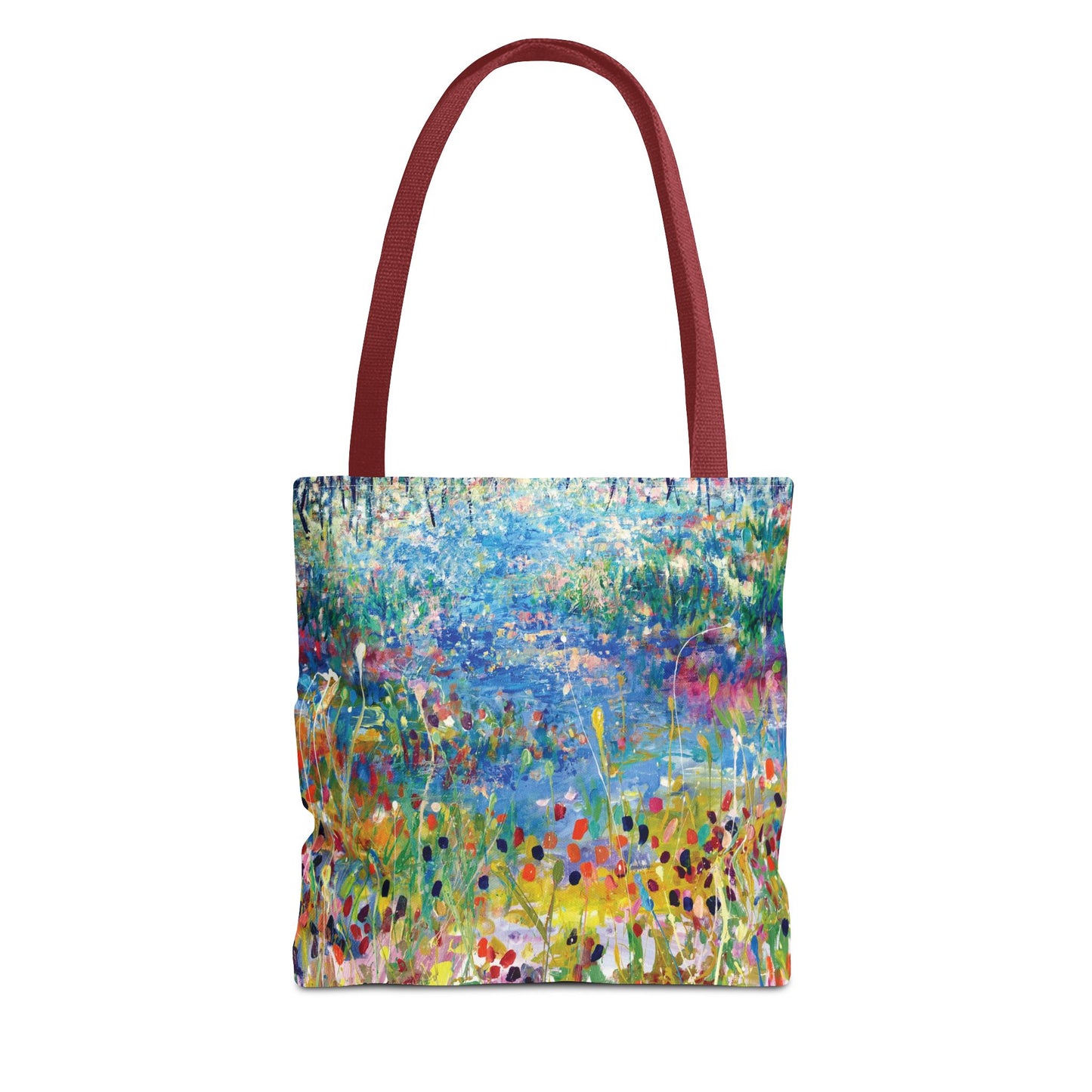 Paths and Journies Landscape Art Tote Bag - Leslie Karpinski