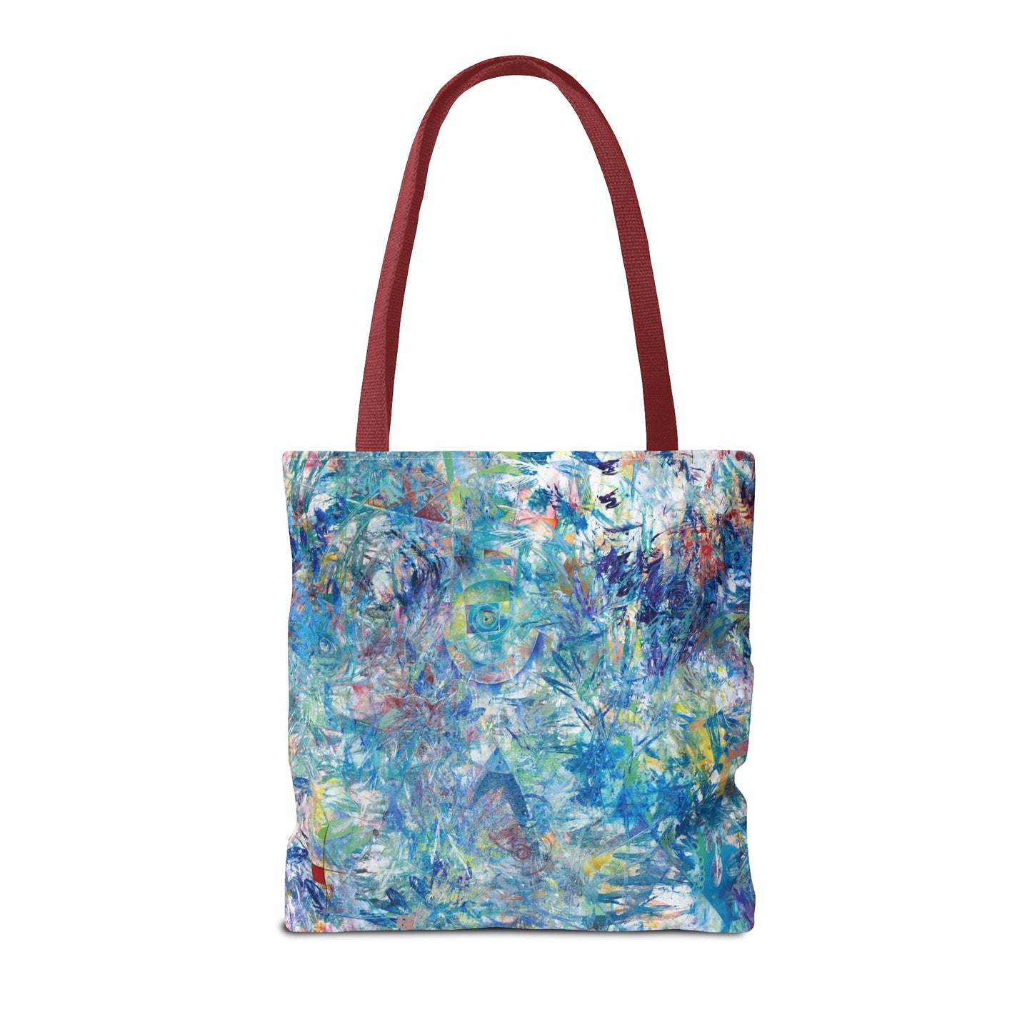 Ascension Abstract Art Canvas Tote Bag - Leslie Karpinski