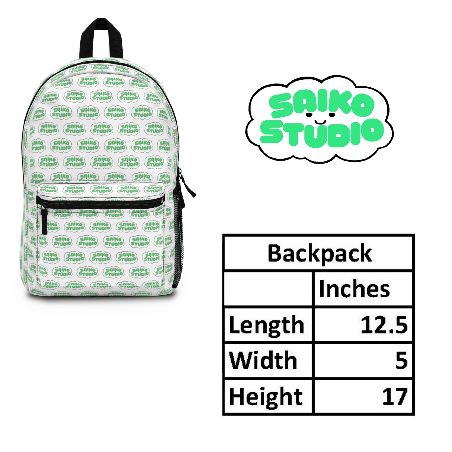 Plaid Kids Backpack Tartan Personalized Book Bag - Saiko Studio