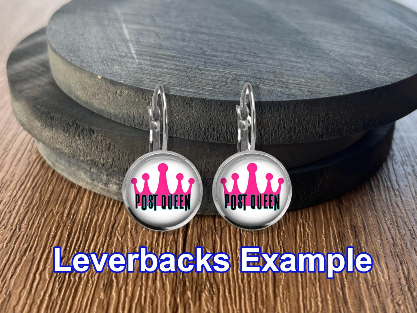 Coral Reef Stud Dangle Earrings Necklace Jewelry Set - Post Queen