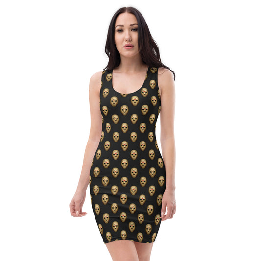 Jason Halloween Womens Bodycon Tight Dress - Saiko Studio