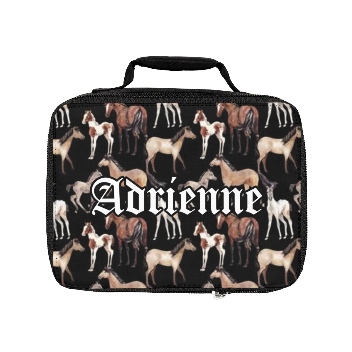 Horse Lunch Bag Lunch Box Personalized School Accessories - Saiko Studio