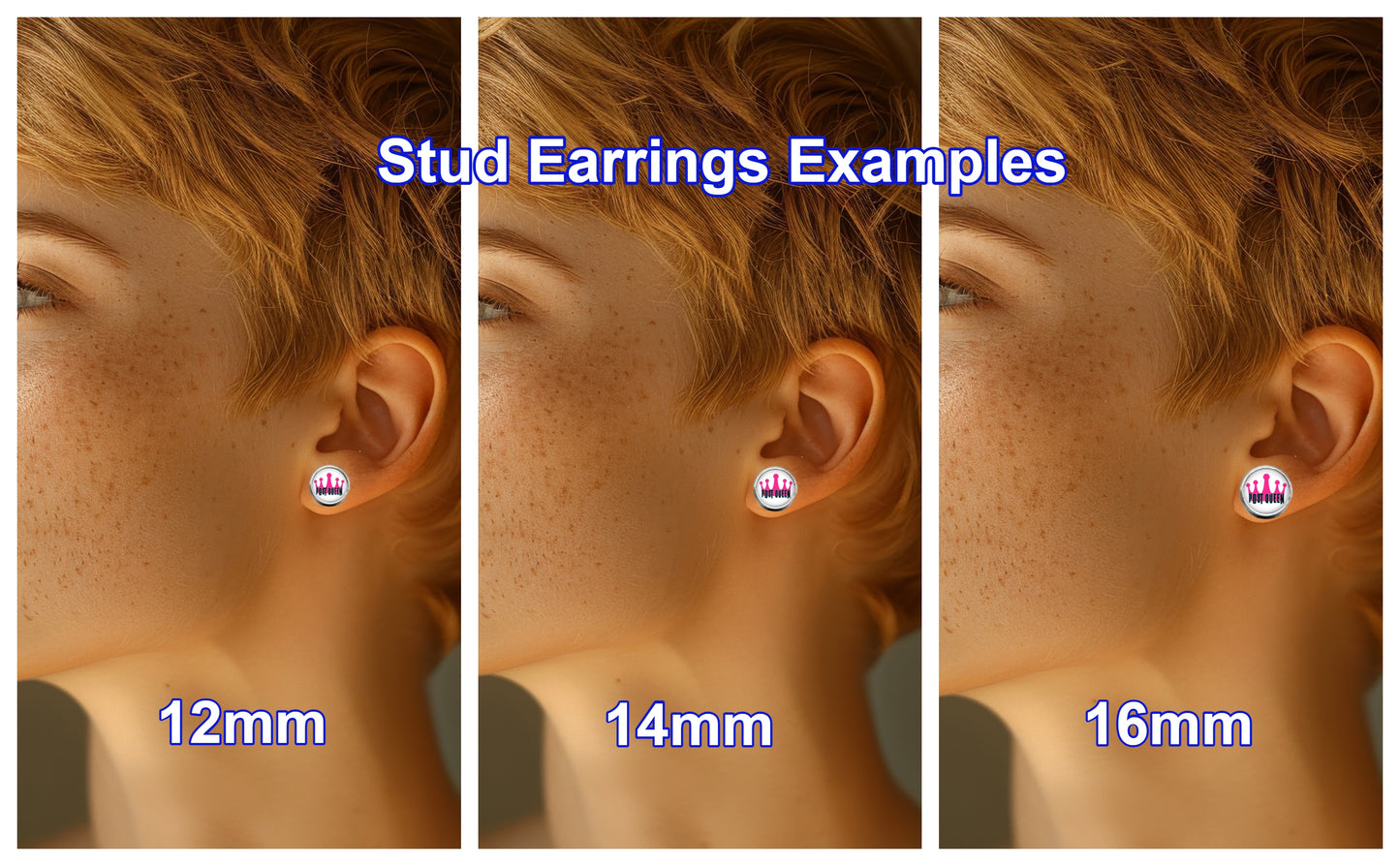 Coral Reef Stud Dangle Earrings Necklace Jewelry Set - Post Queen